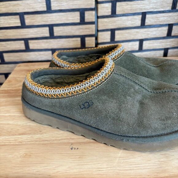 UGG Green Tasman Slippers Size 9 - Picture 4 of 8